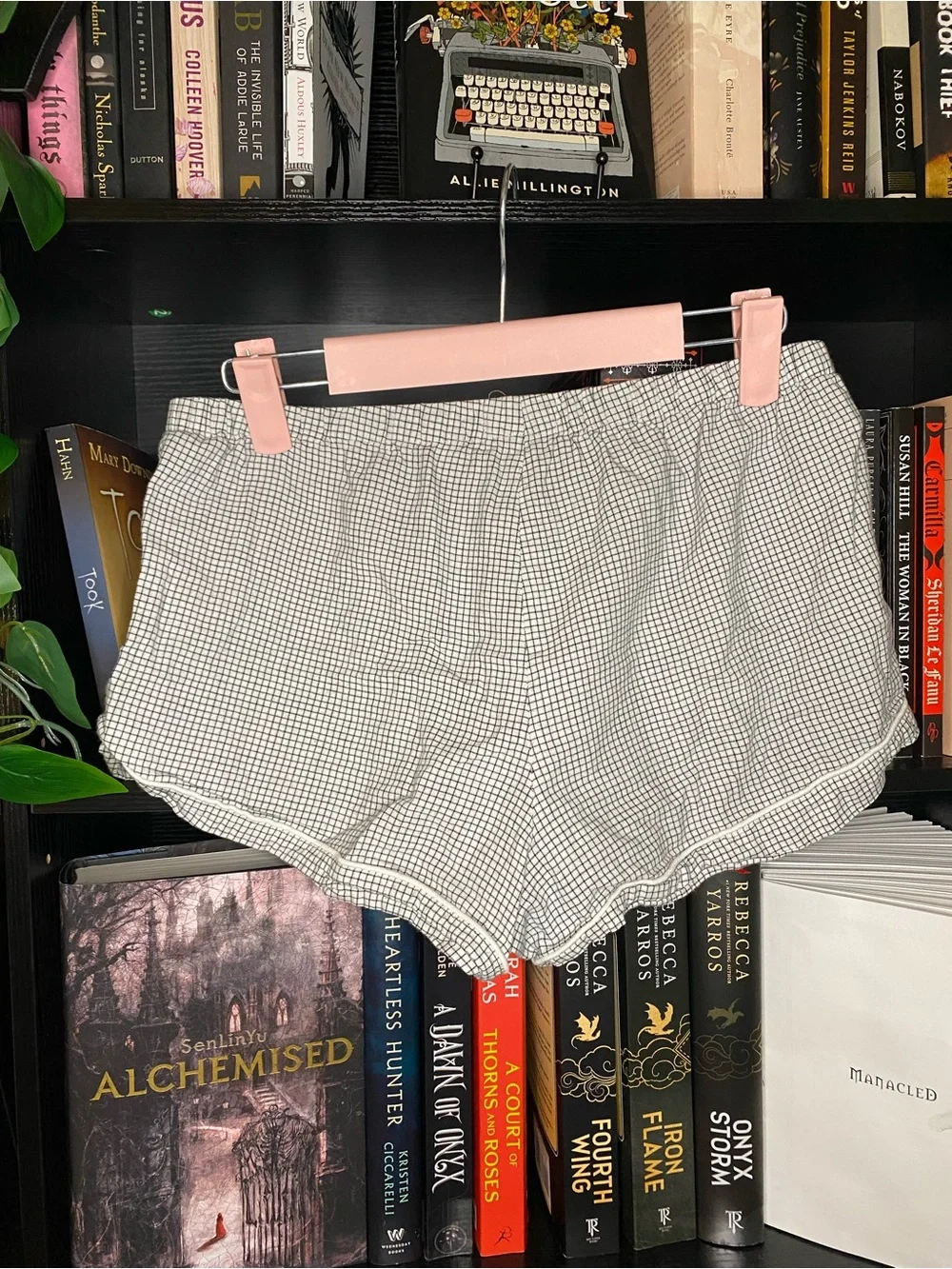 Super Cute Soft UGG Black & White Gingham Ultra Mini Lounge Pajama Sleep Shorts